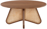 Butterfly Coffee Table 208Walnut-CT Meridian Furniture