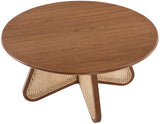 Butterfly Coffee Table 208Walnut-CT Meridian Furniture