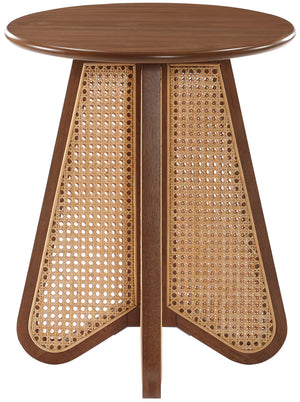 Butterfly End Table 208Walnut-ET Meridian Furniture