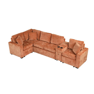 English Elm Swivel Barrel Accent Chair Chenille Tufted Round Club Seat for Living Room Lounge N719S002260G