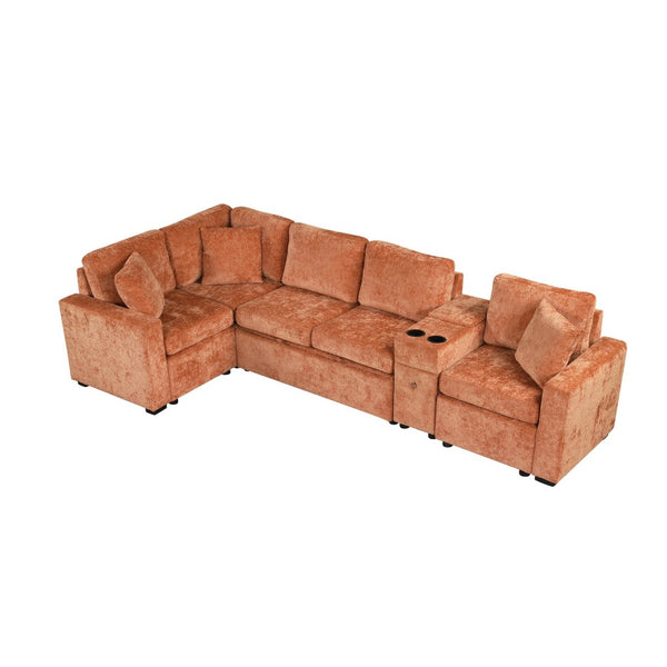 English Elm Swivel Barrel Accent Chair Chenille Tufted Round Club Seat for Living Room Lounge N719S002260G