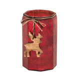 Melrose Hurricane - Antique Red Artifact 209031 Elk Home