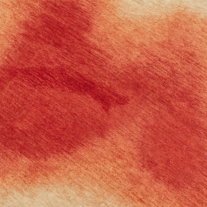 Louis de Poortere Meditation Collection Aquarelle Watercolor Area Rug Artful Organic Accent for Living Rooms Rust 7'9 x 11'2 120025