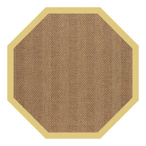 Capel Rugs Islamorada-herringbone Canvas Area Rug – Stylish, Durable, And Easy To Clean For Your Coastal Escape Canvas Canary 100% Olefin Base W,Border 2091gs0709137
