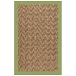 Capel Rugs Islamorada-herringbone Canvas Area Rug – Stylish, Durable, And Easy To Clean For Your Coastal Escape Canvas Citron 100% Olefin Base W,Border 2091rs06000600213