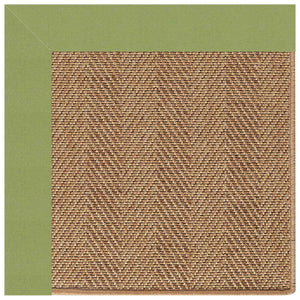 Capel Rugs Islamorada-herringbone Canvas Area Rug – Stylish, Durable, And Easy To Clean For Your Coastal Escape Canvas Citron 100% Olefin Base W,Border 2091rs04000600213