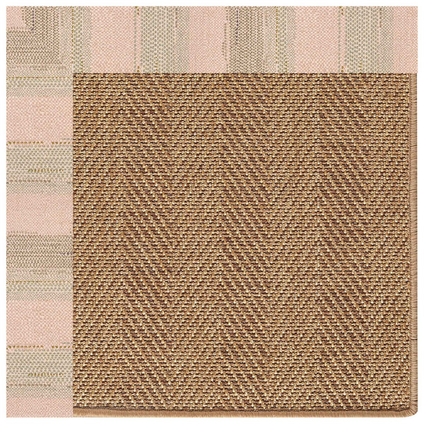 Capel Rugs Islamorada-herringbone Canvas Area Rug – Stylish, Durable, And Easy To Clean For Your Coastal Escape Sicily Olive 100% Olefin Base W,Border 2091gs0709218