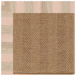 Capel Rugs Islamorada-herringbone Canvas Area Rug – Stylish, Durable, And Easy To Clean For Your Coastal Escape Sicily Olive 100% Olefin Base W,Border 2091rs07090709218