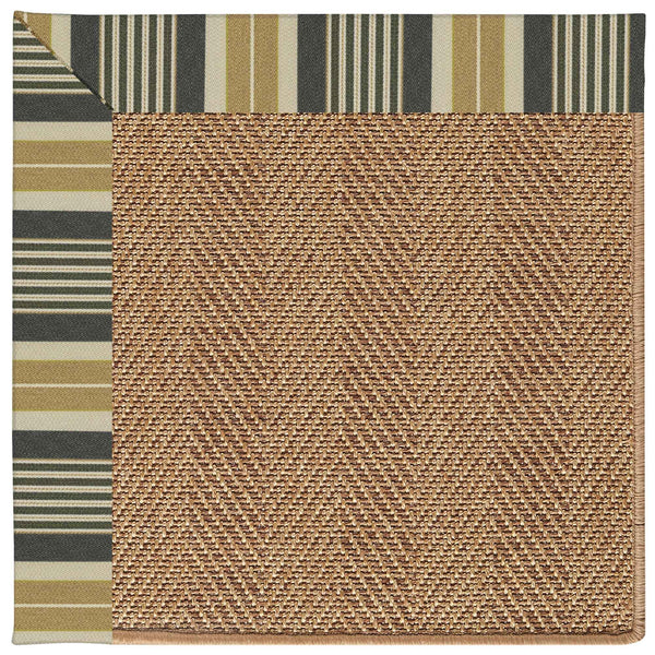 Capel Rugs Islamorada-herringbone Canvas Area Rug – Stylish, Durable, And Easy To Clean For Your Coastal Escape Long Hill Ebony 100% Olefin Base W,Border 2091gs0709340