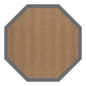 Capel Rugs Islamorada-herringbone Canvas Area Rug – Stylish, Durable, And Easy To Clean For Your Coastal Escape Canvas Charcoal 100% Olefin Base W,Border 2091gs0709355