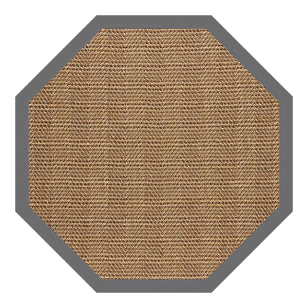 Capel Rugs Islamorada-herringbone Canvas Area Rug – Stylish, Durable, And Easy To Clean For Your Coastal Escape Canvas Charcoal 100% Olefin Base W,Border 2091gs0800355