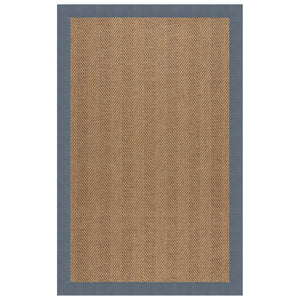 Capel Rugs Islamorada-herringbone Canvas Area Rug – Stylish, Durable, And Easy To Clean For Your Coastal Escape Classic Comet 100% Olefin Base W,Border 2091rs07090709411