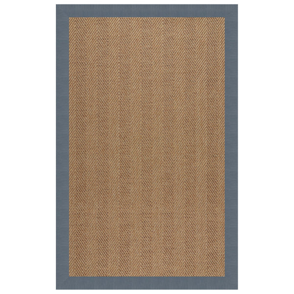 Capel Rugs Islamorada-herringbone Canvas Area Rug – Stylish, Durable, And Easy To Clean For Your Coastal Escape Classic Comet 100% Olefin Base W,Border 2091rs07090709411