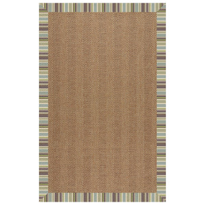 Capel Rugs Islamorada-herringbone Canvas Area Rug – Stylish, Durable, And Easy To Clean For Your Coastal Escape Brannon Whisper 100% Olefin Base W,Border 2091rs07091000422