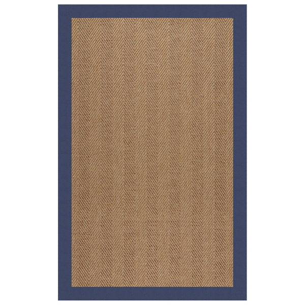 Capel Rugs Islamorada-herringbone Canvas Area Rug – Stylish, Durable, And Easy To Clean For Your Coastal Escape Canvas Neptune 100% Olefin Base W,Border 2091rs07090709477
