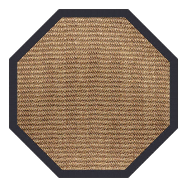 Capel Rugs Islamorada-herringbone Canvas Area Rug – Stylish, Durable, And Easy To Clean For Your Coastal Escape Canvas Navy 100% Olefin Base W,Border 2091gs0800497