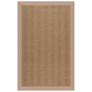 Capel Rugs Islamorada-herringbone Canvas Area Rug – Stylish, Durable, And Easy To Clean For Your Coastal Escape Cast Petal 100% Olefin Base W,Border 2091rs07091000536