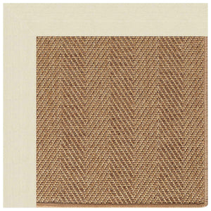 Capel Rugs Islamorada-herringbone Canvas Area Rug – Stylish, Durable, And Easy To Clean For Your Coastal Escape Canvas Sand 100% Olefin Base W,Border 2091gs0709712