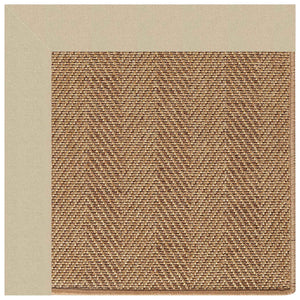 Capel Rugs Islamorada-herringbone Canvas Area Rug – Stylish, Durable, And Easy To Clean For Your Coastal Escape Canvas Antique Beige 100% Olefin Base W,Border 2091gs0800717