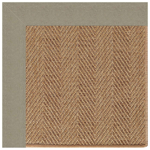 Capel Rugs Islamorada-herringbone Canvas Area Rug – Stylish, Durable, And Easy To Clean For Your Coastal Escape Canvas Taupe 100% Olefin Base W,Border 2091rs09001200737
