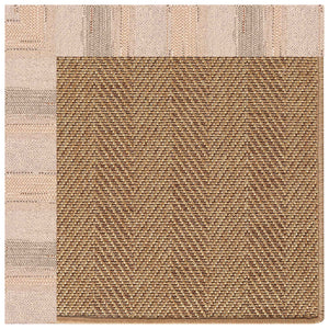 Capel Rugs Islamorada-herringbone Canvas Area Rug – Stylish, Durable, And Easy To Clean For Your Coastal Escape Sicily Sparrow 100% Olefin Base W,Border 2091gs0709738