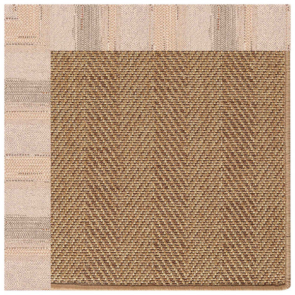Capel Rugs Islamorada-herringbone Canvas Area Rug – Stylish, Durable, And Easy To Clean For Your Coastal Escape Sicily Sparrow 100% Olefin Base W,Border 2091rs07090709738