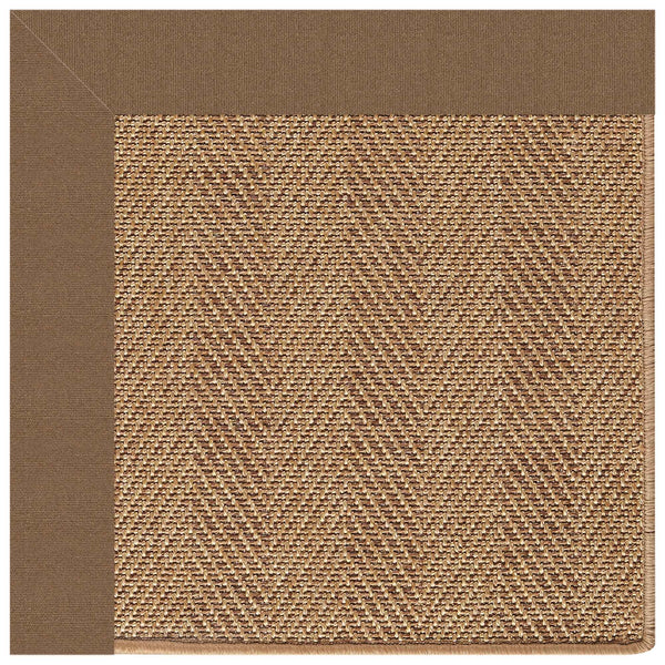 Capel Rugs Islamorada-herringbone Canvas Area Rug – Stylish, Durable, And Easy To Clean For Your Coastal Escape Canvas Cocoa 100% Olefin Base W,Border 2091ns02061200747