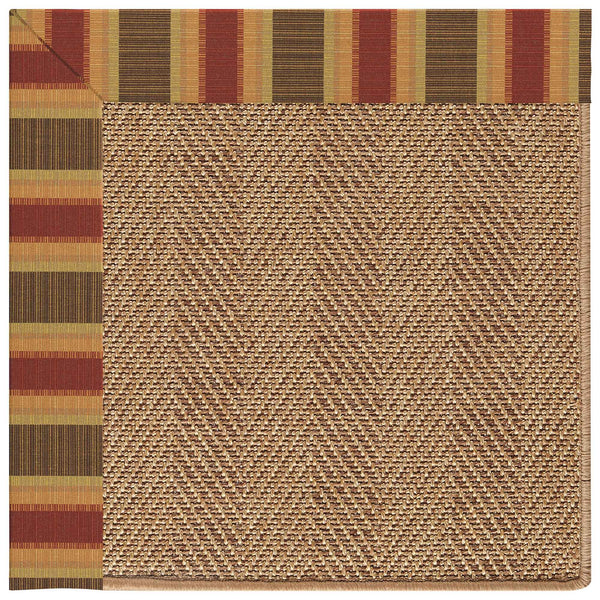 Capel Rugs Islamorada-herringbone Canvas Area Rug – Stylish, Durable, And Easy To Clean For Your Coastal Escape Dimone Sequoia 100% Olefin Base W,Border 2091gs0709848