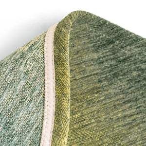 Louis de Poortere Meditation Collection Aquarelle Watercolor Area Rug Artful Organic Accent for Living Rooms Leaf 7'9 x 11'2 120029