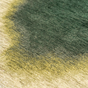 Louis de Poortere Meditation Collection Aquarelle Watercolor Area Rug Artful Organic Accent for Living Rooms Leaf 7'9 x 11'2 120029