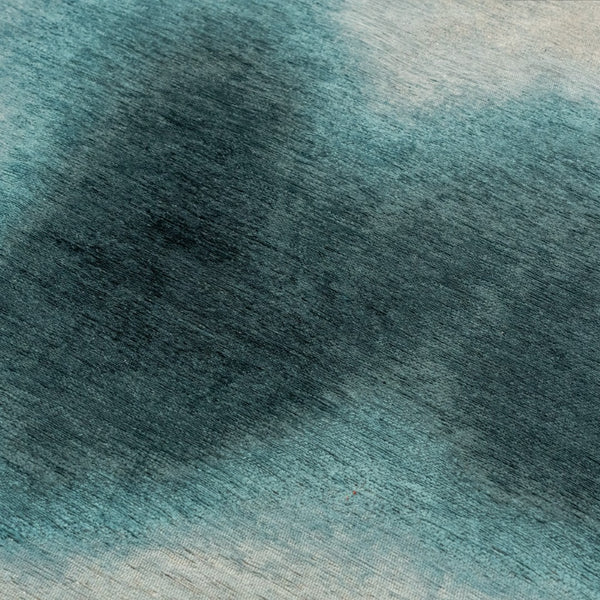 Louis de Poortere Meditation Collection Aquarelle Watercolor Area Rug Artful Organic Accent for Living Rooms Storms 7'9 x 11'2 120031