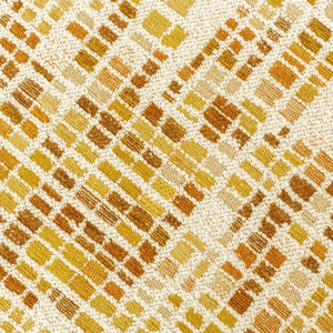 Louis de Poortere Gallery Collection Cubik Abstract Grid Area Rug for Modern Living Rooms and Office Spaces Noon 4'7 x 6'7 119888