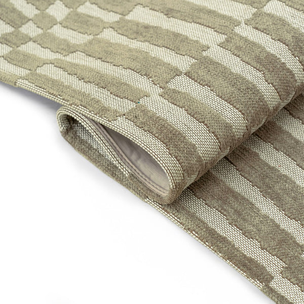 Louis de Poortere Structures Berber Inspired Area Rug Handwoven Geometric Pattern for Modern Living Spaces Caravan 7'10 x 7'10 119836