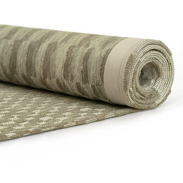 Louis de Poortere Structures Berber Inspired Area Rug Handwoven Geometric Pattern for Modern Living Spaces Caravan 7'10 x 7'10 119836