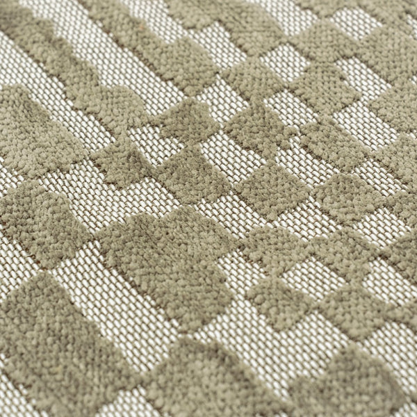 Louis de Poortere Structures Berber Inspired Area Rug Handwoven Geometric Pattern for Modern Living Spaces Caravan 7'10 x 7'10 119836
