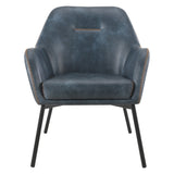 OSP Home Furnishings Brooks Accent Chair  Navy