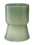 Jamie Young Co. Huntington Garden Glass Stool, Green Green Soda Lime Glass 20hunt-stgn