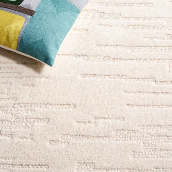 Safavieh Renewal Hand-tufted Area Rug - Elegant Abstract Design In Tranquil Hues For Luxurious Home Decor Ivory 60% Wool,20% Pet,20% Cotton Rnw301b-3