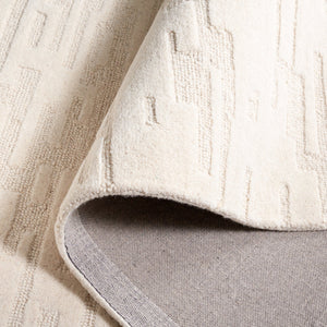 Safavieh Renewal Hand-tufted Area Rug - Elegant Abstract Design In Tranquil Hues For Luxurious Home Decor Ivory 60% Wool,20% Pet,20% Cotton Rnw301b-3