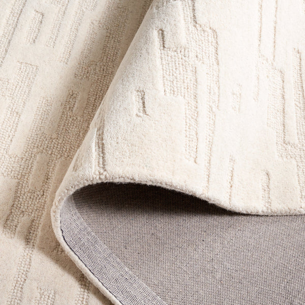 Safavieh Renewal Hand-tufted Area Rug - Elegant Abstract Design In Tranquil Hues For Luxurious Home Decor Ivory 60% Wool,20% Pet,20% Cotton Rnw301b-3