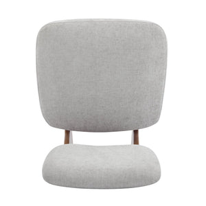 English Elm [set of 2] Beige Polyester Barrel Lounge Chairs with Black Wood Base for Living Room Grey,Walnut N767P373046L