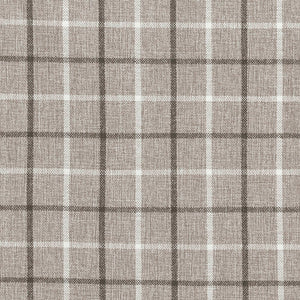 English Elm 1 Pcs Insulated Plaid Curtain Panel 50X108" With Fleece Lining For Cozy Energy Efficiency In Brown B035P319833