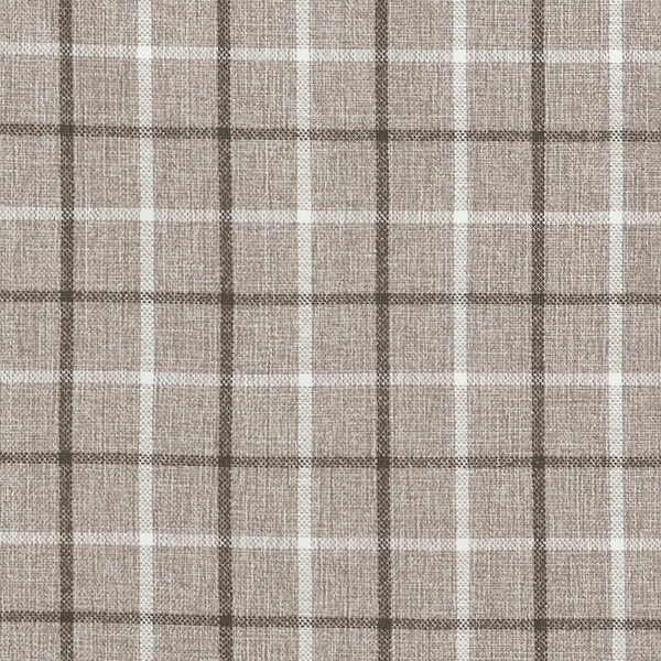 English Elm 1 Pcs Insulated Plaid Curtain Panel 50X108" With Fleece Lining For Cozy Energy Efficiency In Brown B035P319833