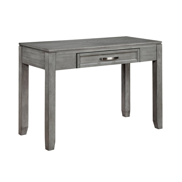 English Elm Gray Garretson Writing Desk with Drawer, 42"x20" Okume Veneer Rustic-Transitional Accent Desk B011P379749