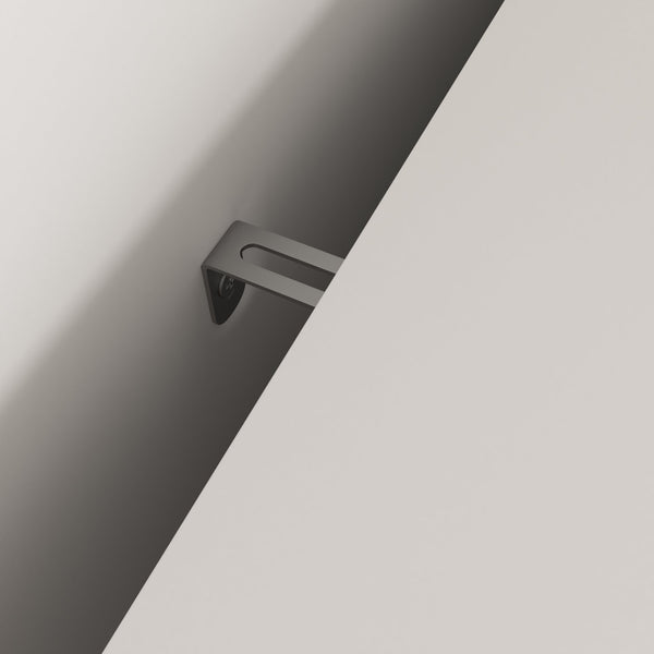 English Elm MDF Painted Storage Cabinet with Glass Doors, Drawer & Open Shelves, White Modern Buffet for Home W409P171460