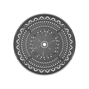 English Elm 5-Piece Cast Aluminum Patio Furniture Set With Red Cushions - Stylish, Durable, And Easy To Clean W1710S00058