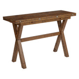 OSP Home Furnishings McKayla Flip Top Table Brown