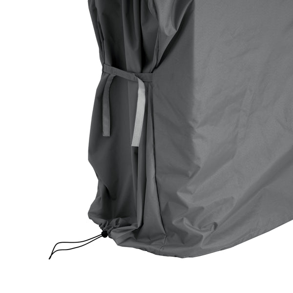 English Elm Christopher Knight Home® - Shield Patio Outdoor Bbq Grill Cover – Durable, Weather-Ready Dark Gray Protection For Grilling Fun N775P230628G