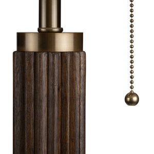 Crestview Collection 64"H Arlo Floor Lamp - Classic Wood & Metal Design With Brass Accents And Dual Socket Convenience   Cvlzy017