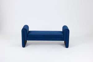 English Elm 60-inch Velvet Storage Bench Modern Minimalist Seating for Bedroom or Entryway W2795P411419